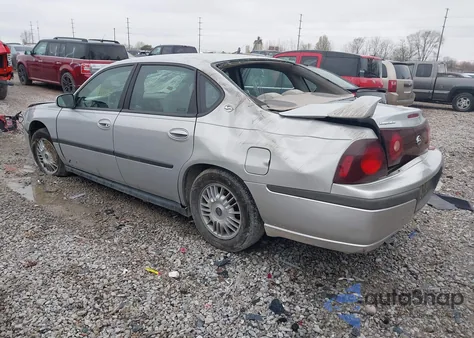 2001 Chevrolet Impala z USA, uszkodzony, nr VIN 2G1WF52K419376785